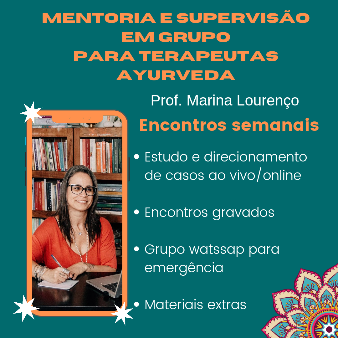 Mentoria e Supervisão para Terapeuta Ayurveda